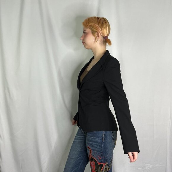 Aritzia Babaton Fitted Black Blazer - Picture 2 of 15